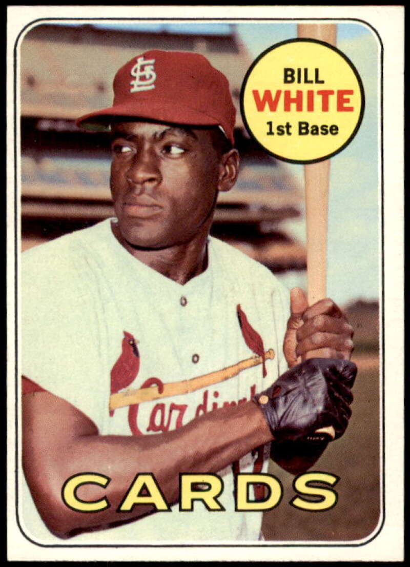 Bill White Card 1969 Topps #588  Image 1