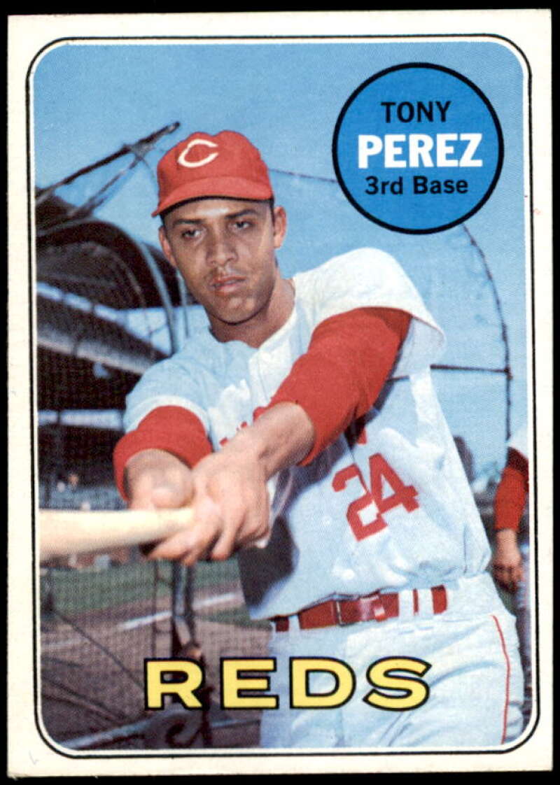 Tony Perez Card 1969 Topps #295  Image 1