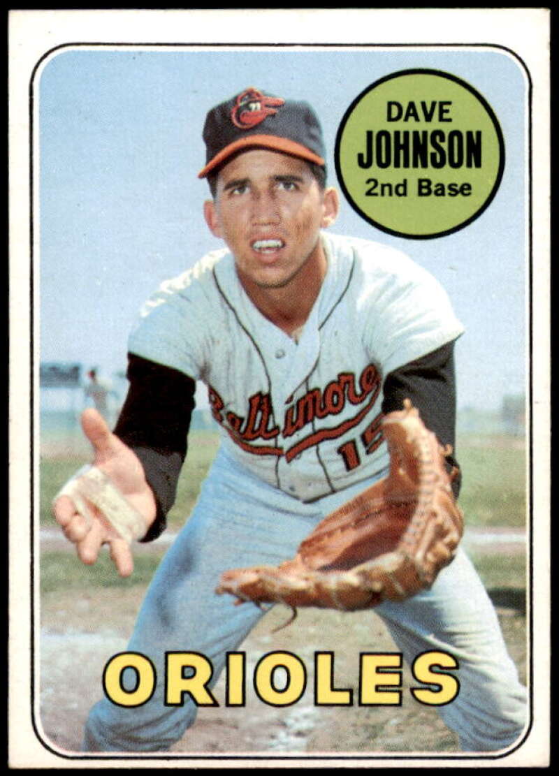 Dave Johnson Card 1969 Topps #203  Image 1