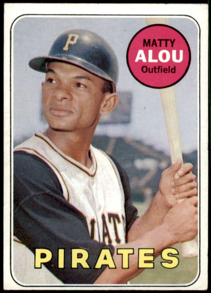 Matty Alou Card 1969 Topps #490  Image 1