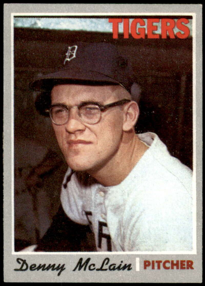 Denny McLain Card 1970 Topps #400  Image 1