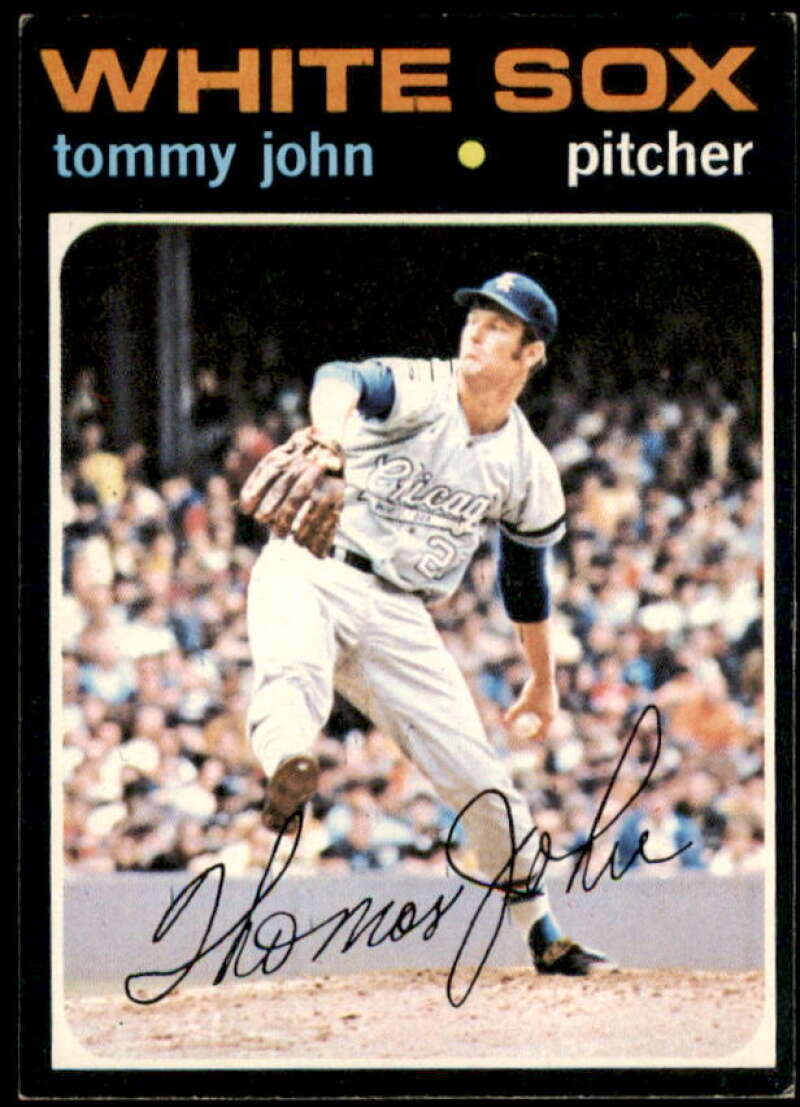 Tommy John Card 1971 Topps #520  Image 1