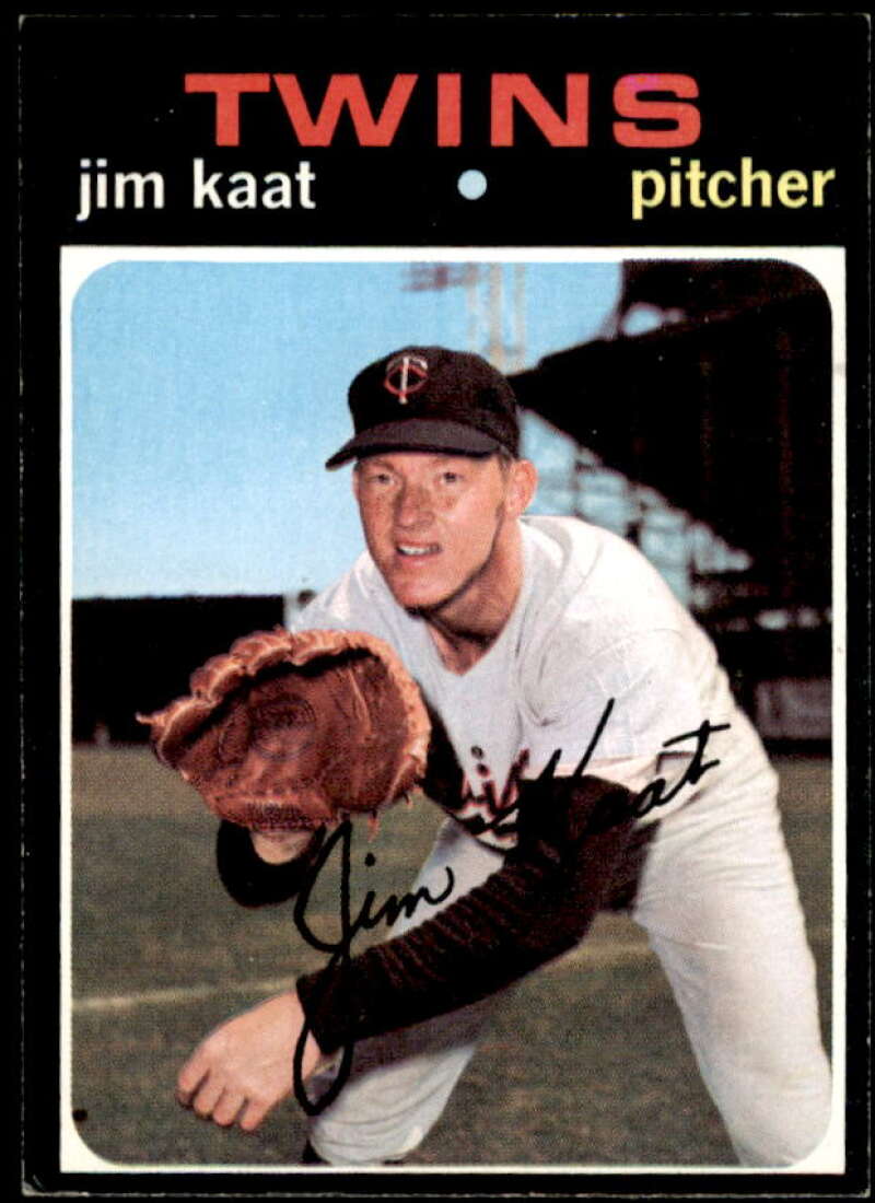 Jim Kaat Card 1971 Topps #245  Image 1