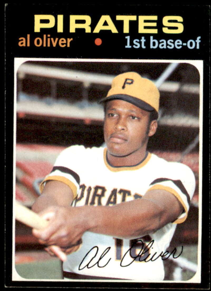 Al Oliver Card 1971 Topps #388  Image 1