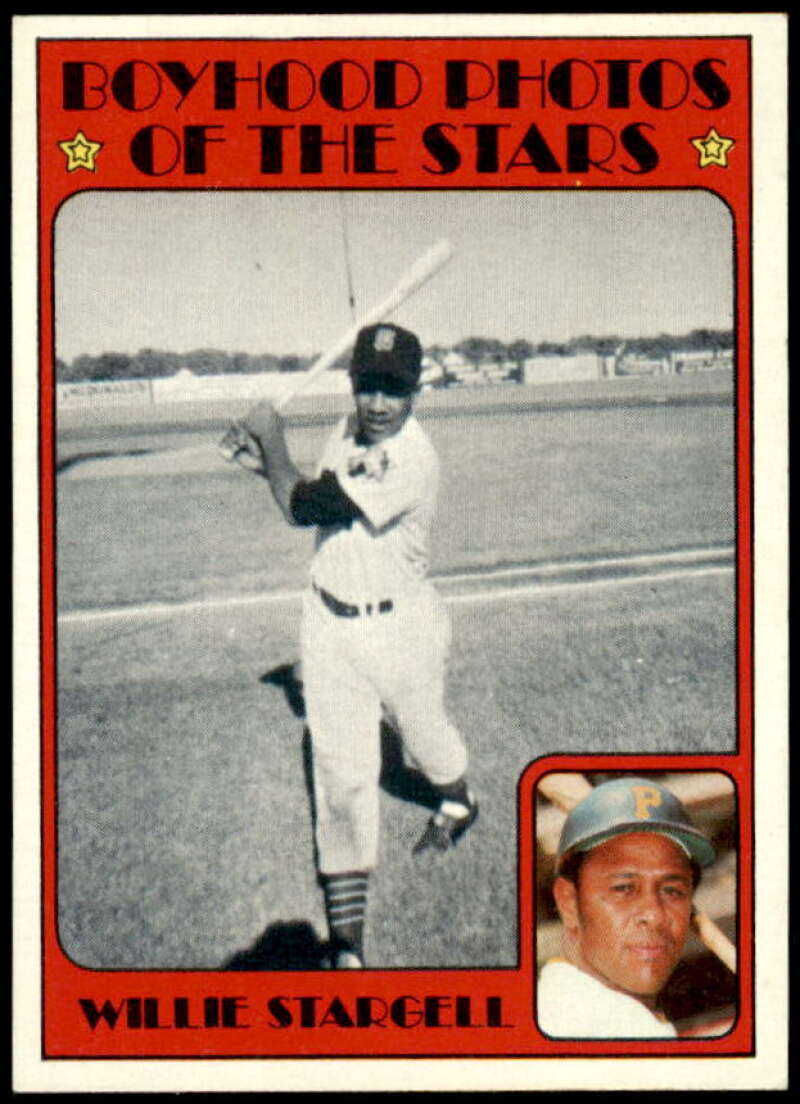 Willie Stargell KP Card 1972 Topps #343  Image 1