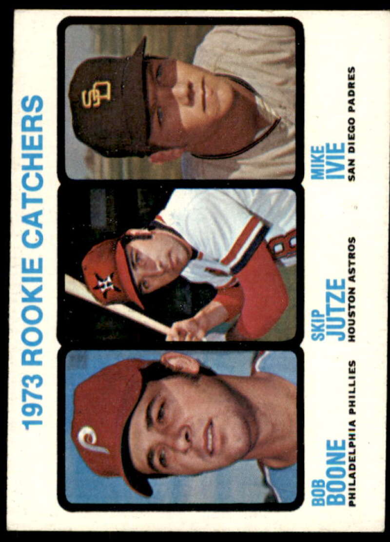 Rookie Catchers/Bob Boone RC/Skip Jutze RC/Mike Ivie Rookie 1973 Topps #613  Image 1