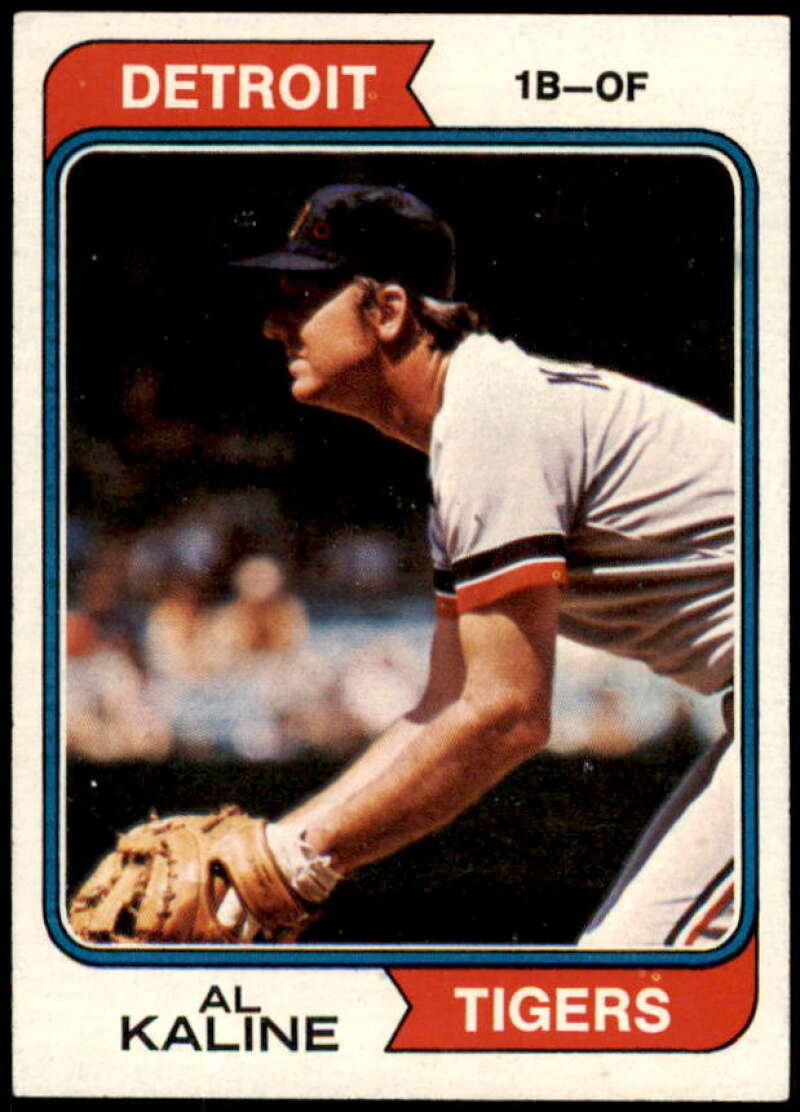 Al Kaline Card 1974 Topps #215  Image 1