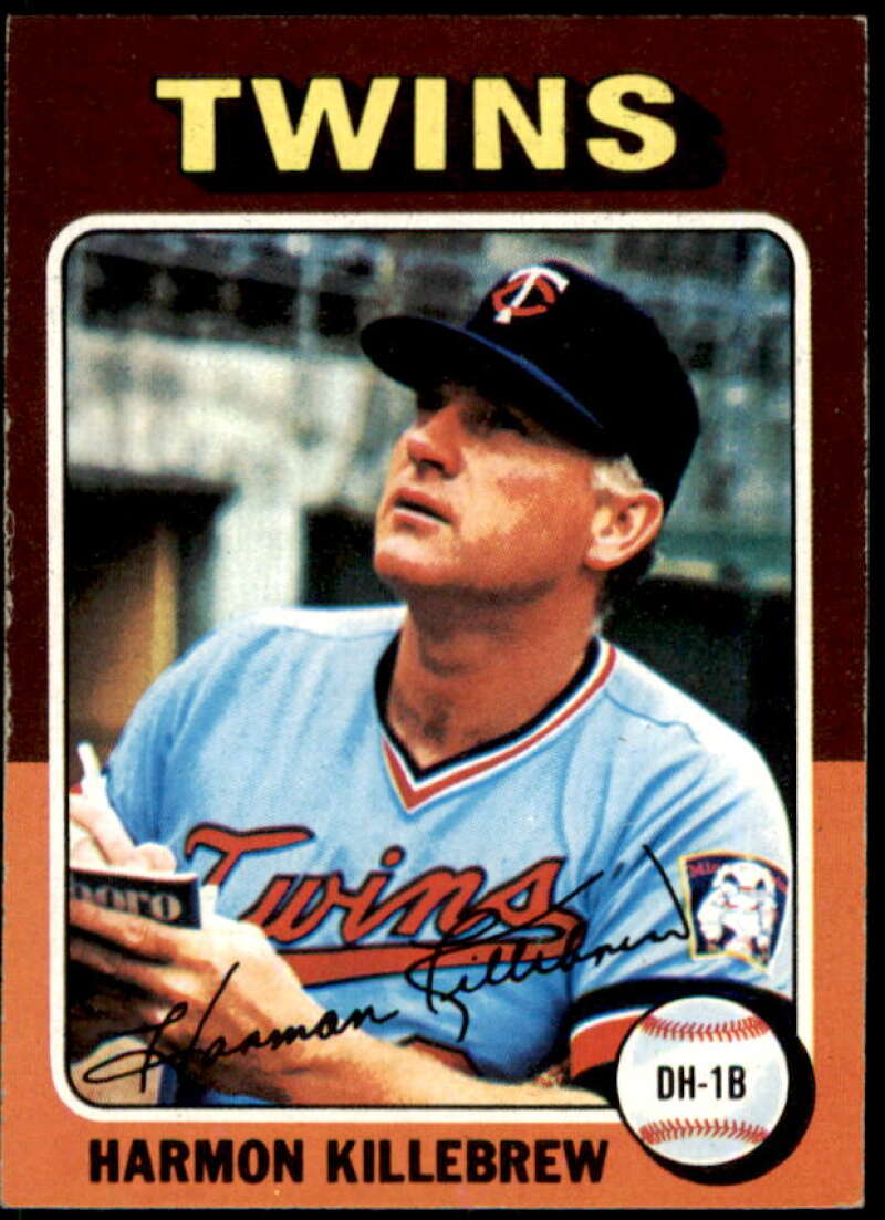 Harmon Killebrew Card 1975 Topps #640  Image 1