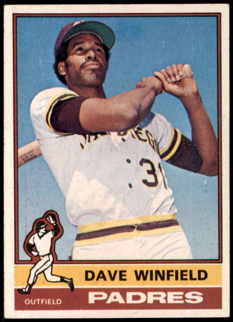 Dave Winfield Card 1976 Topps #160  Image 1