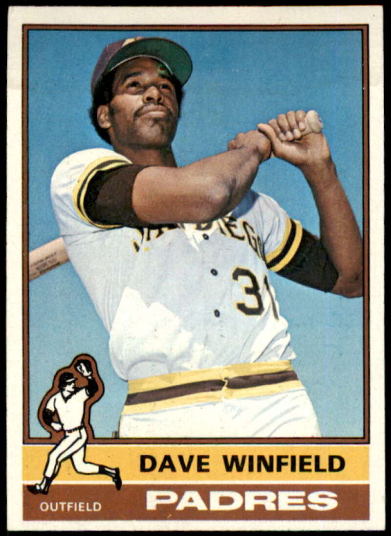 Dave Winfield Card 1976 Topps #160  Image 1