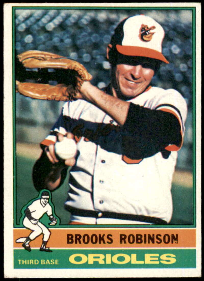 Brooks Robinson Card 1976 Topps #95  Image 1