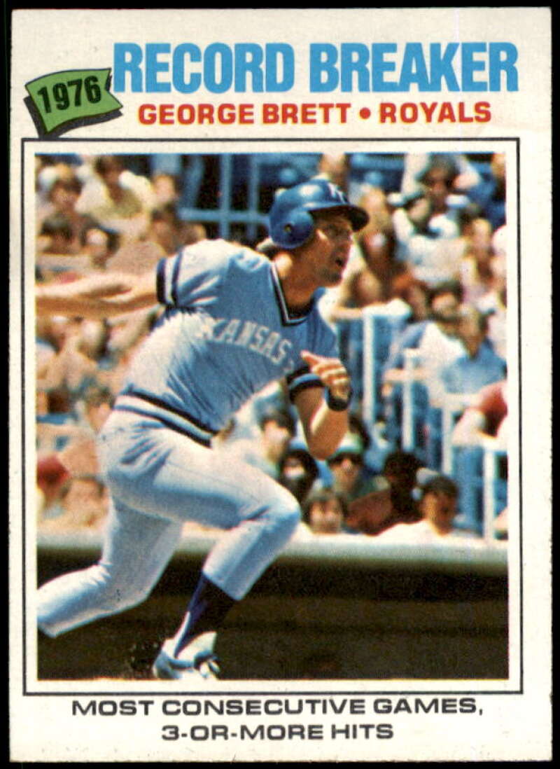 George Brett RB Card 1977 Topps #231  Image 1