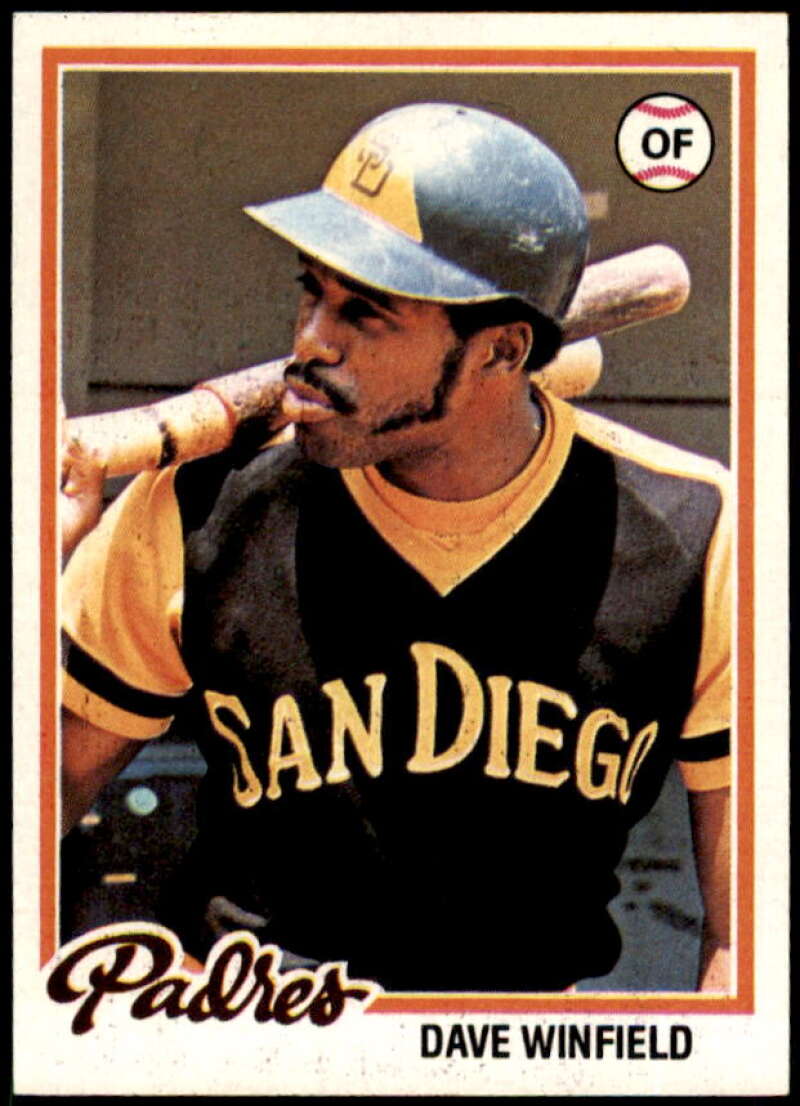 Dave Winfield Card 1978 Topps #530  Image 1