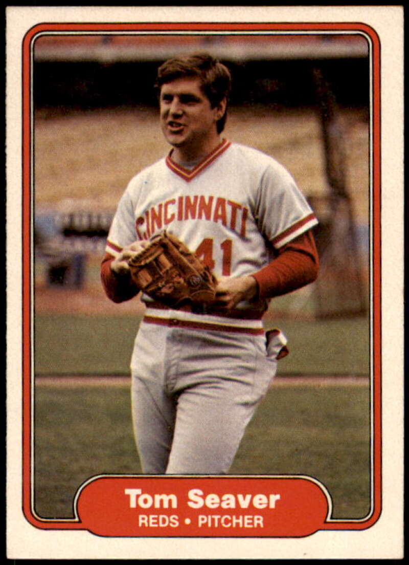 Tom Seaver Card 1982 Fleer #82  Image 1