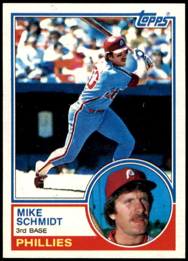 Mike Schmidt Card 1983 Topps #300  Image 1