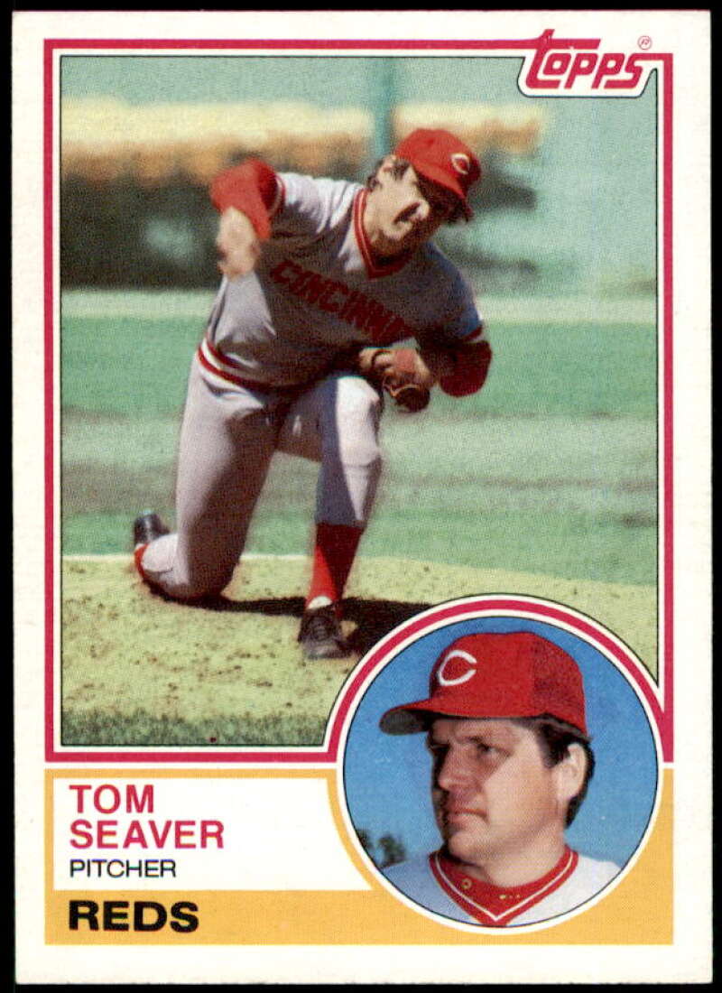 Tom Seaver Card 1983 Topps #580  Image 1