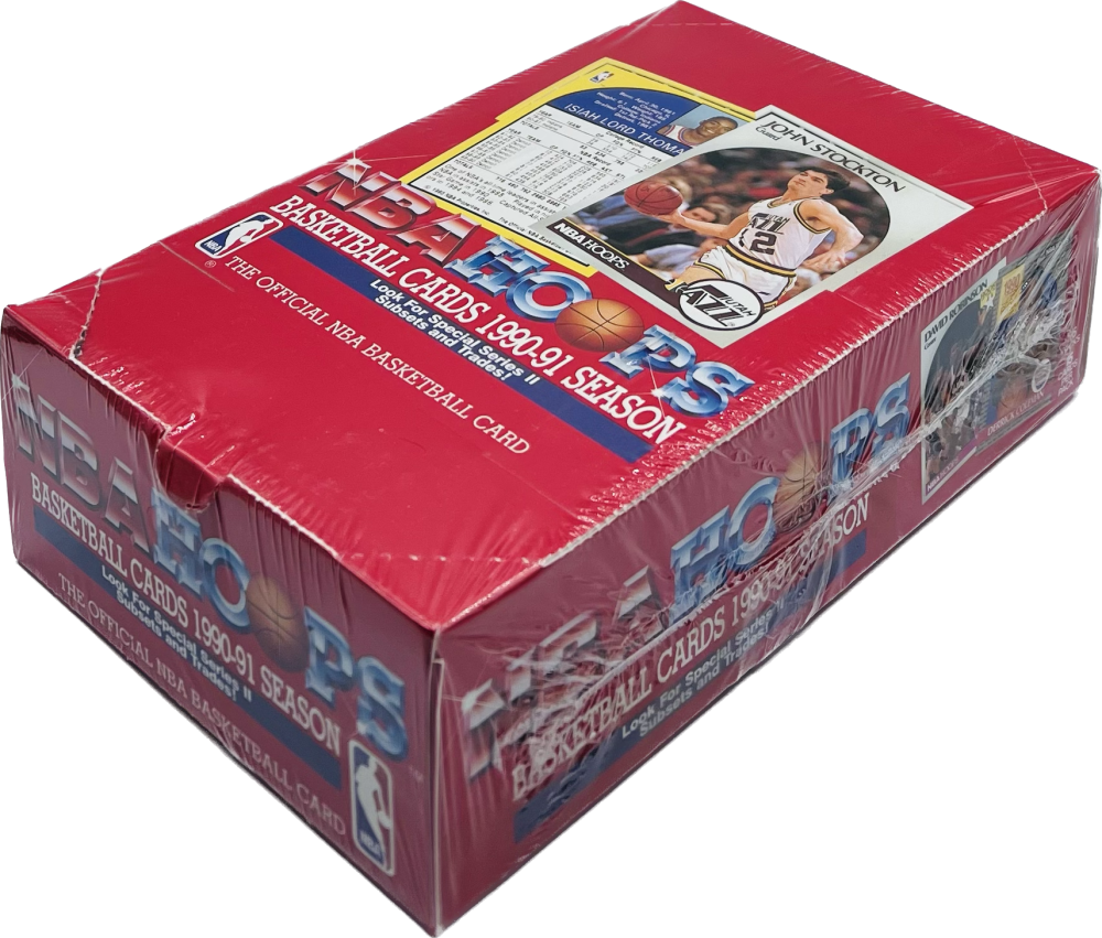 1990-91 Hoops Series 2 Basketball Box Image 2