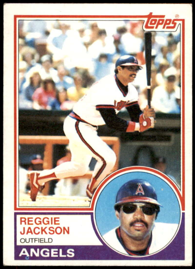 Reggie Jackson Card 1983 Topps #500  Image 1