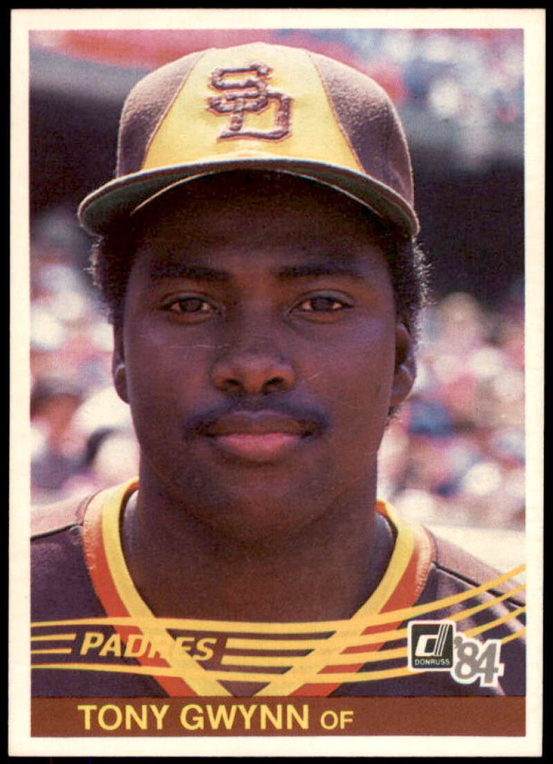 Tony Gwynn Card 1984 Donruss #324  Image 1