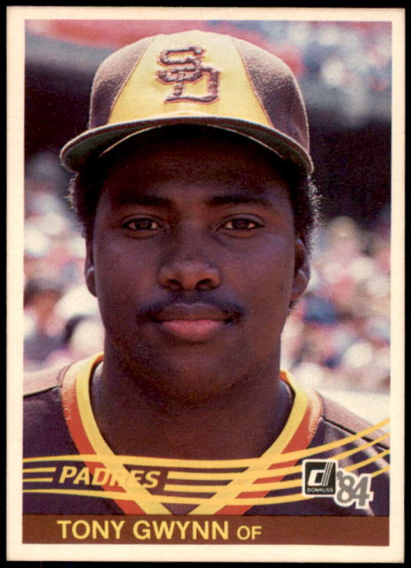 Tony Gwynn Card 1984 Donruss #324  Image 1