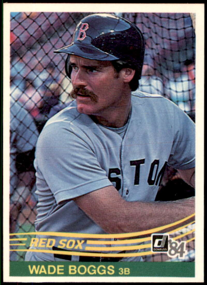 Wade Boggs Card 1984 Donruss #151  Image 1