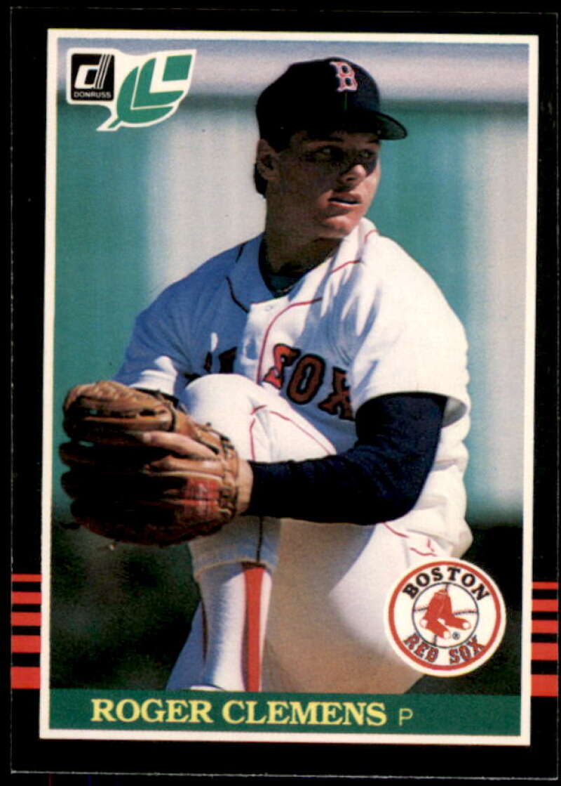 Roger Clemens Rookie Card 1985 Leaf/Donruss #99  Image 1