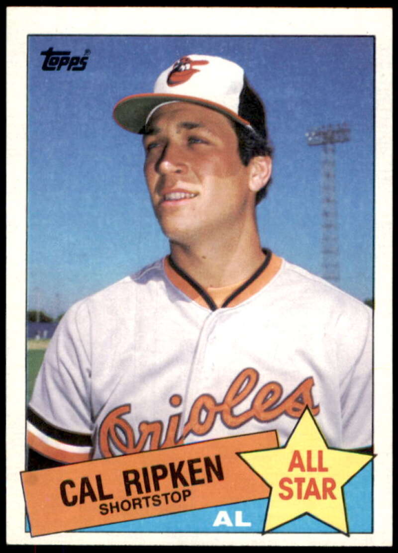 Cal Ripken AS Card 1985 Topps #704  Image 1