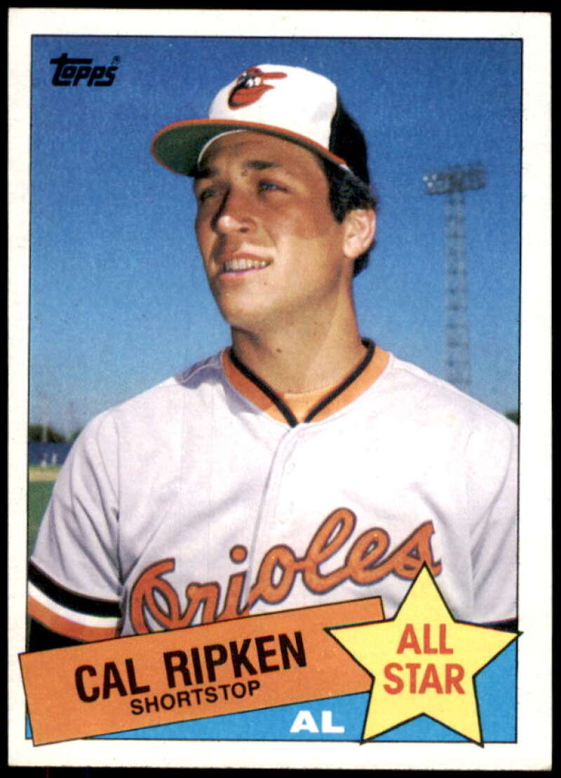 Cal Ripken AS Card 1985 Topps #704  Image 1