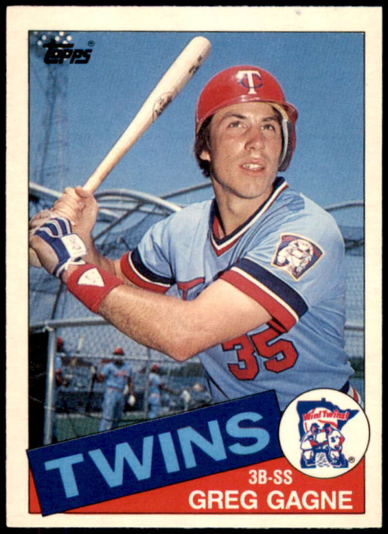 Greg Gagne XRC Rookie Card 1985 Topps Traded #36T  Image 1