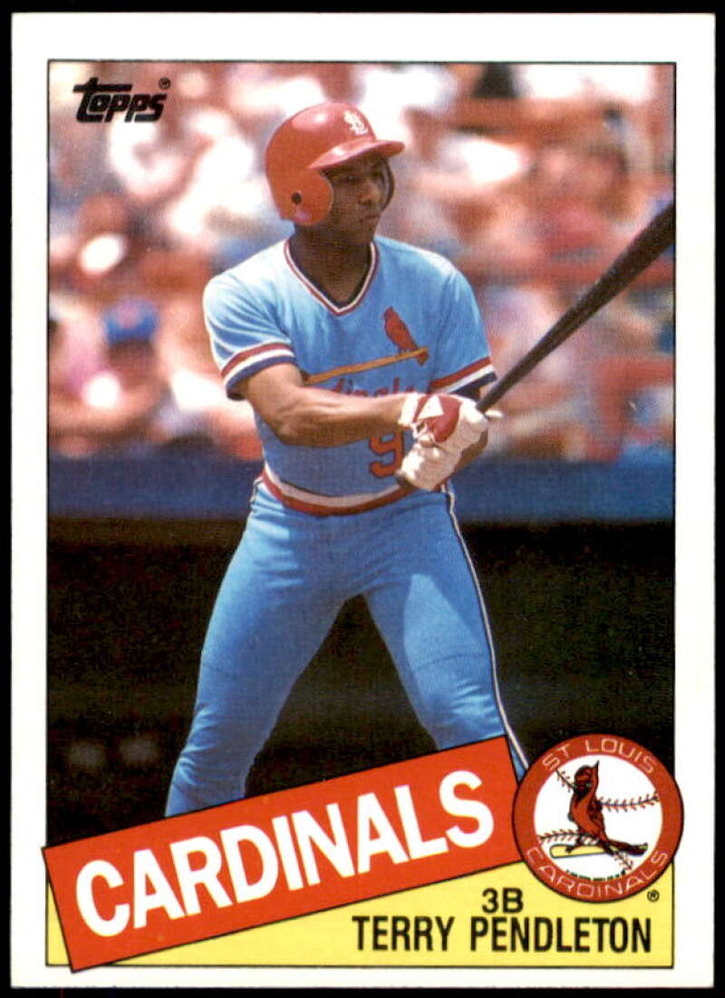 Terry Pendleton Rookie Card 1985 Topps #346  Image 1