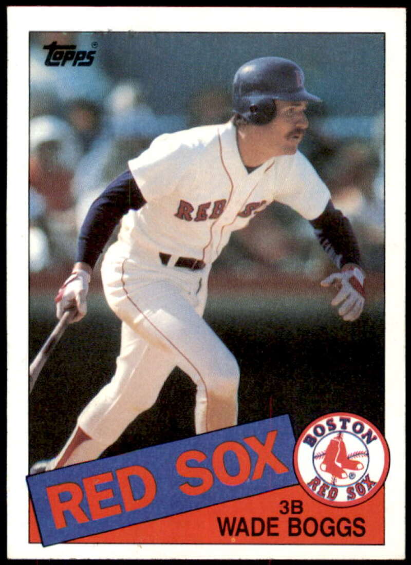 Wade Boggs Card 1985 Topps #350  Image 1