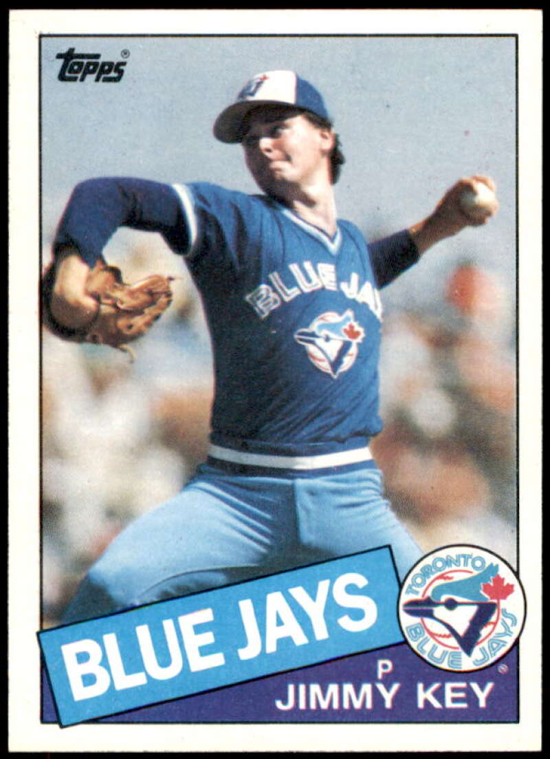 Jimmy Key Rookie Card 1985 Topps #193  Image 1