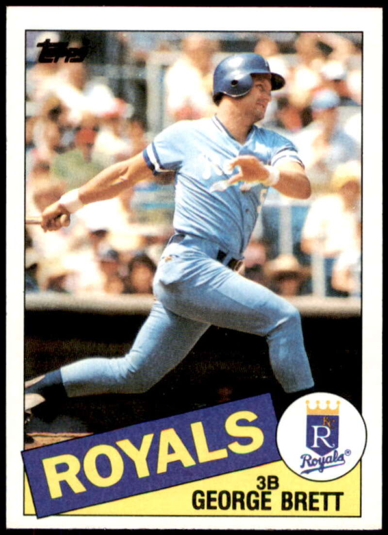 George Brett Card 1985 Topps #100  Image 1