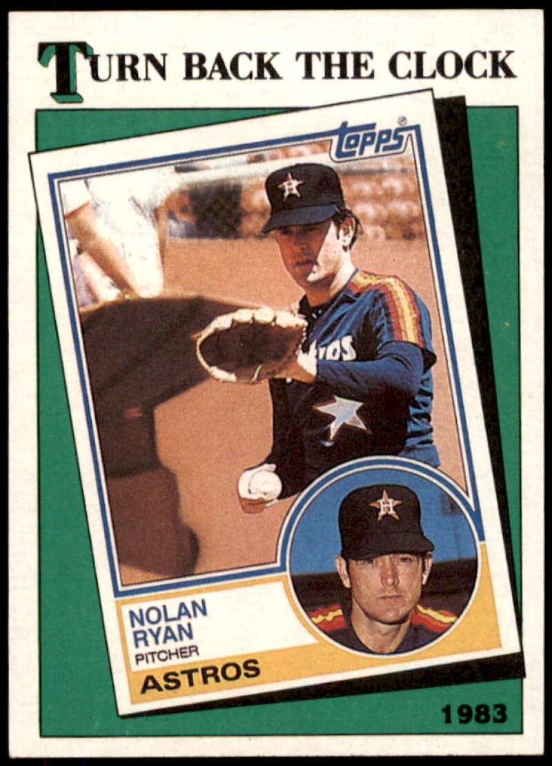 Nolan Ryan TBC '83 Card 1988 Topps #661  Image 1