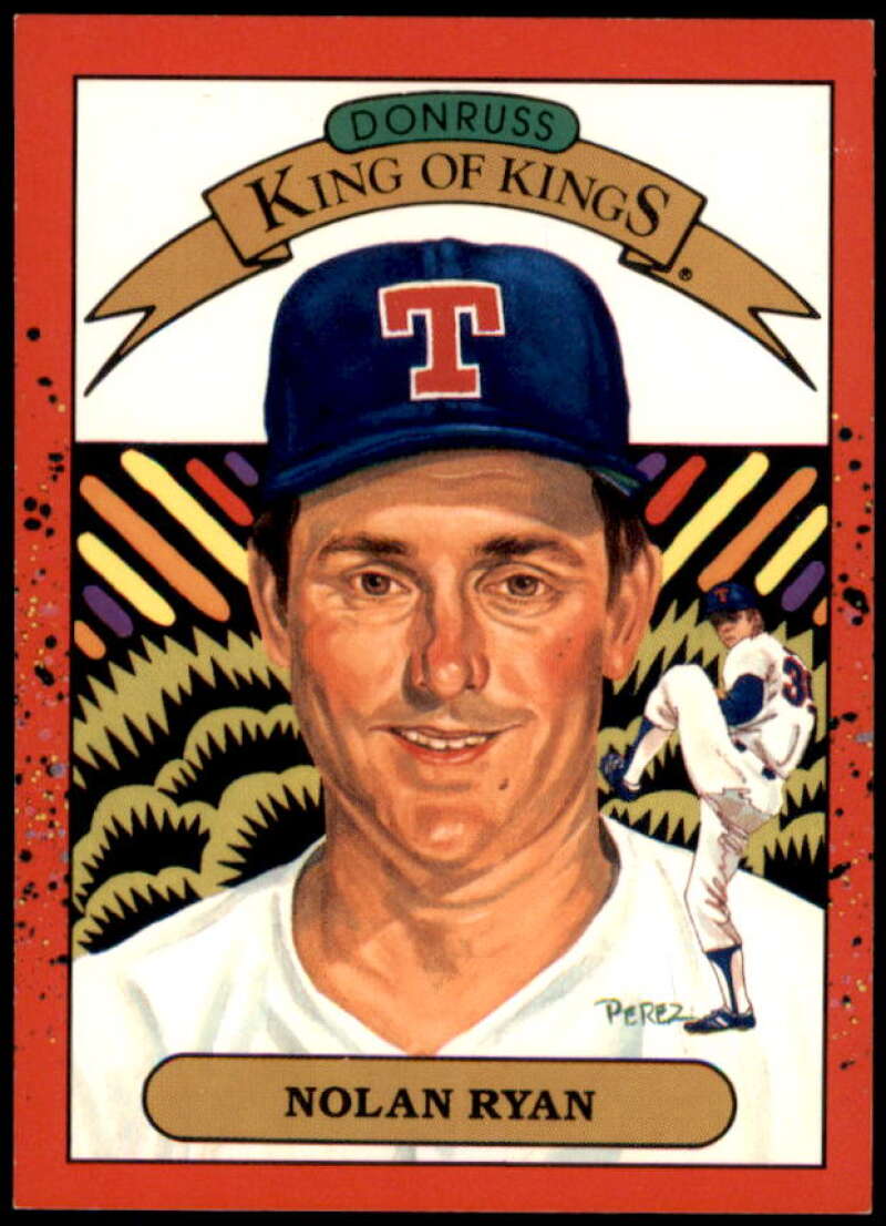 Nolan Ryan KING COR Card 1990 Donruss #665  Image 1