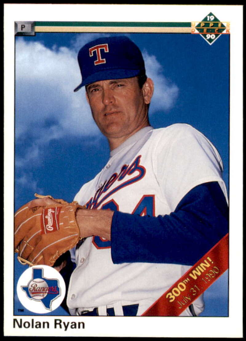 Nolan Ryan Card 1990 Upper Deck #734B  Image 1
