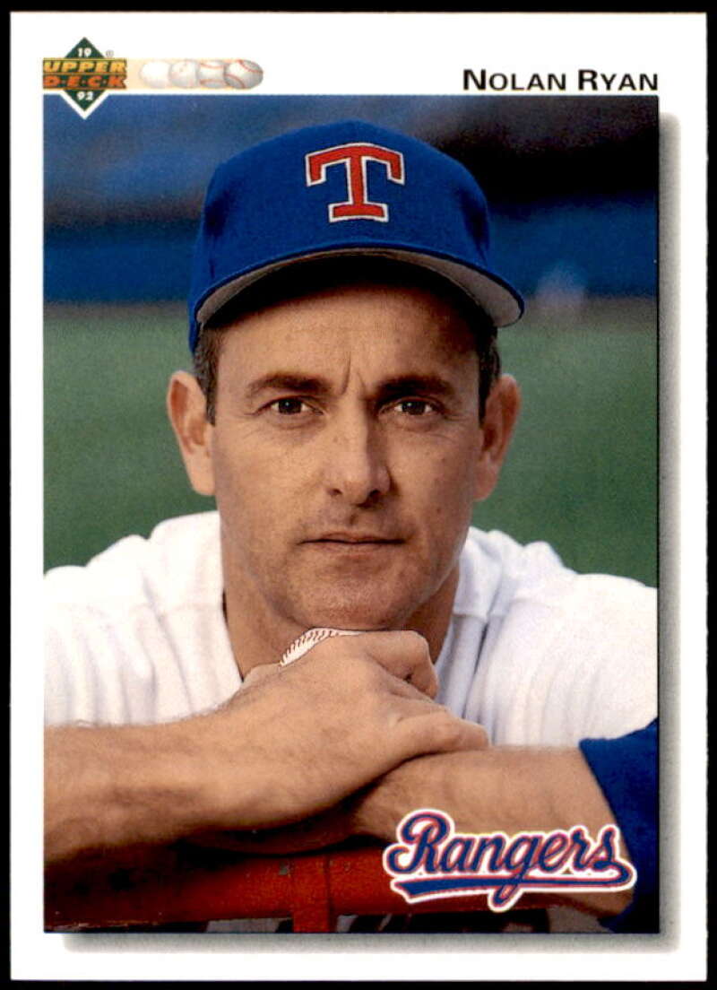 Nolan Ryan Card 1992 Upper Deck #655  Image 1