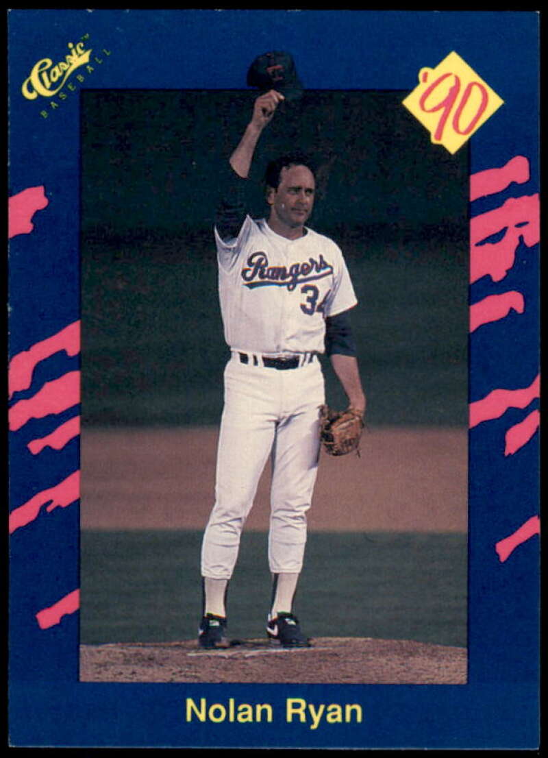 Nolan Ryan Card 1990 Classic Blue #1  Image 1
