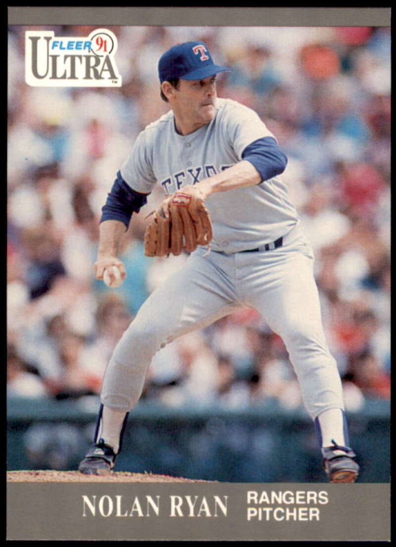 Nolan Ryan Card 1991 Ultra #355  Image 1