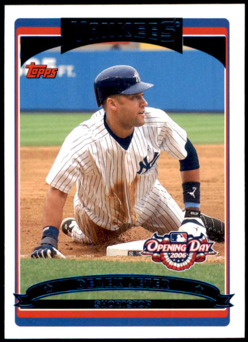 Derek Jeter Card 2006 Topps Opening Day #96  Image 1