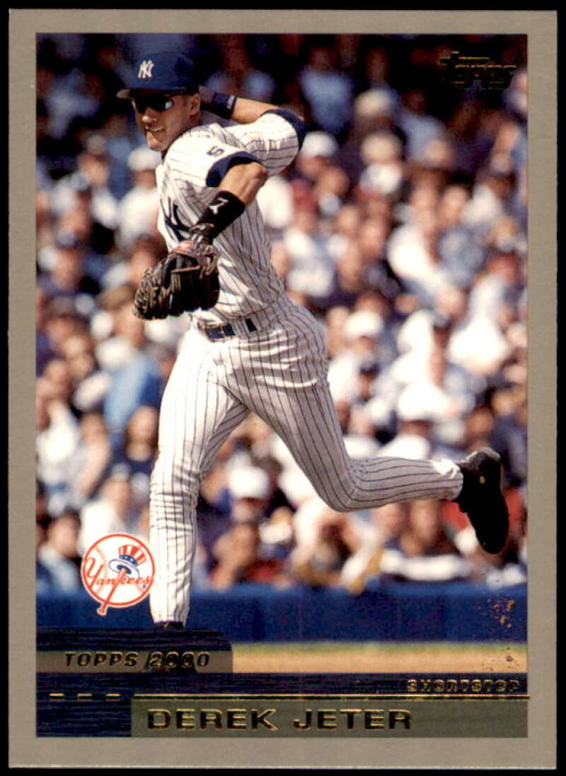 Derek Jeter Card 2000 Topps #15  Image 1