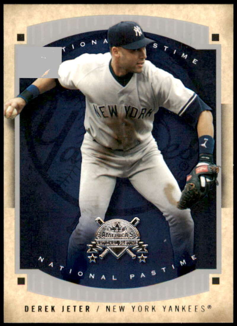 Derek Jeter Card 2005 National Pastime #33  Image 1