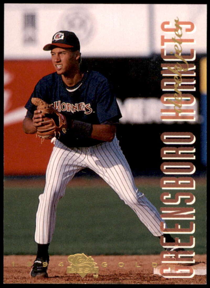 Derek Jeter Rookie Card 1994 Classic/Best Gold #83  Image 1