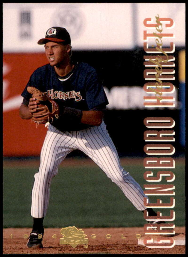 Derek Jeter Rookie Card 1994 Classic/Best Gold #83  Image 1