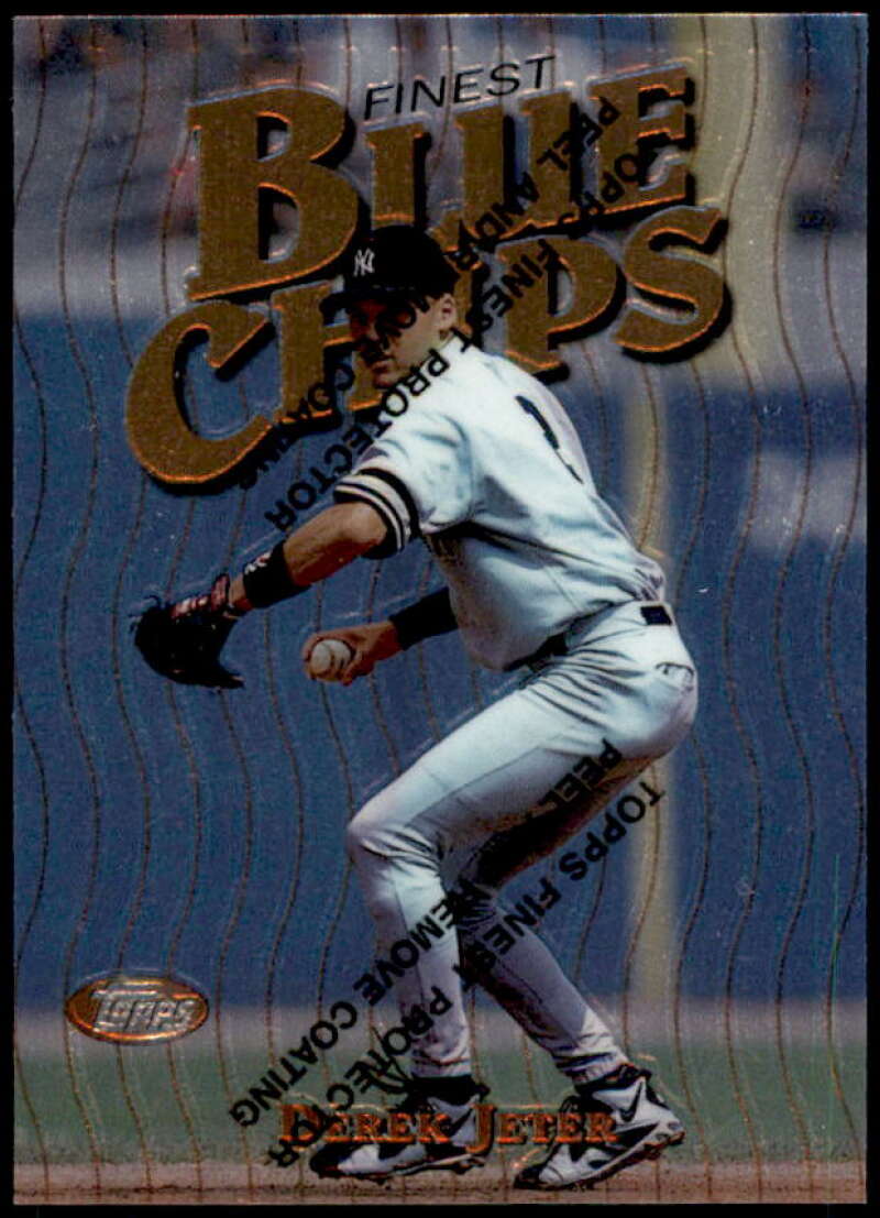 Derek Jeter B Card 1997 Finest #15  Image 1