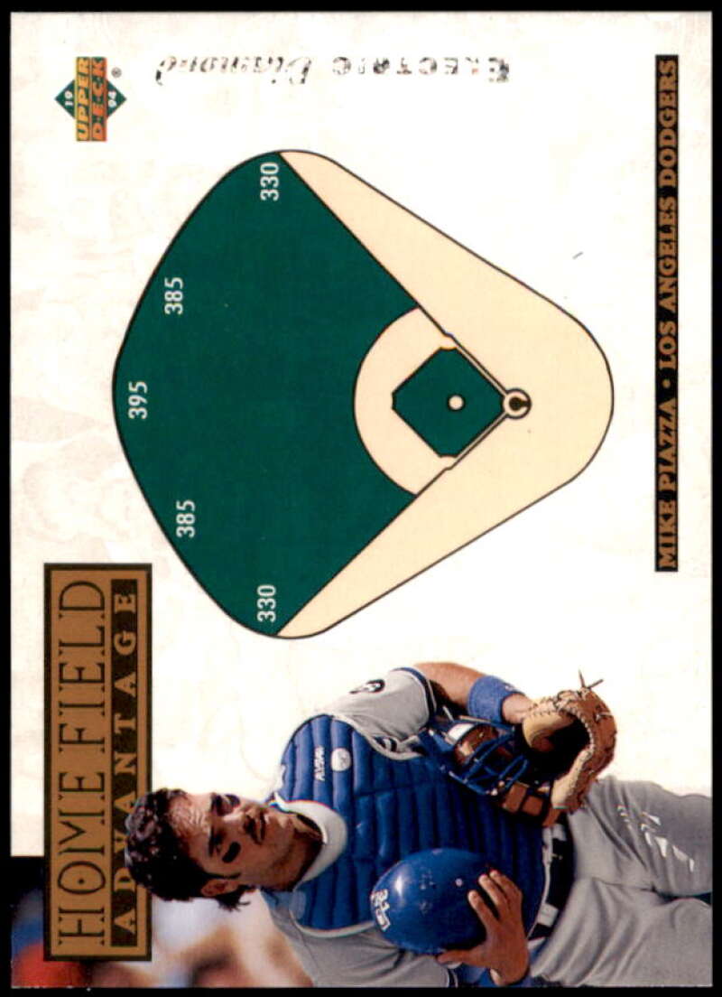 Mike Piazza HFA Card 1994 Upper Deck Electric Diamond #273  Image 1