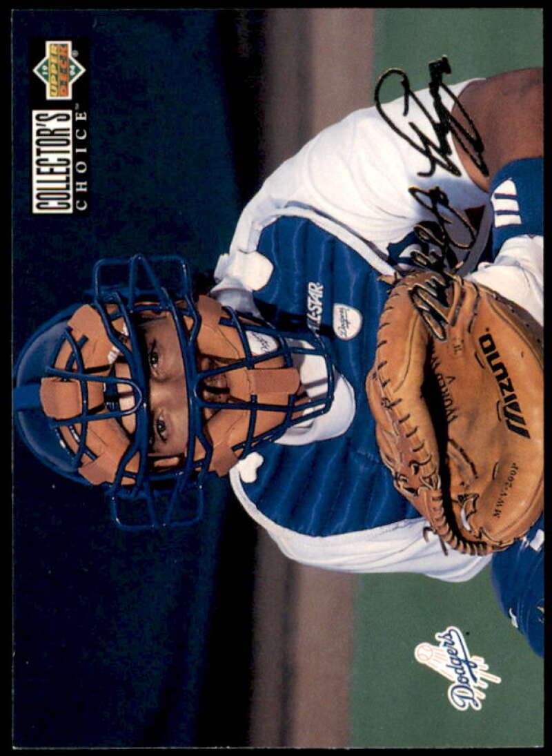 Mike Piazza TC Card 1994 Collector's Choice Silver Signature #336  Image 1