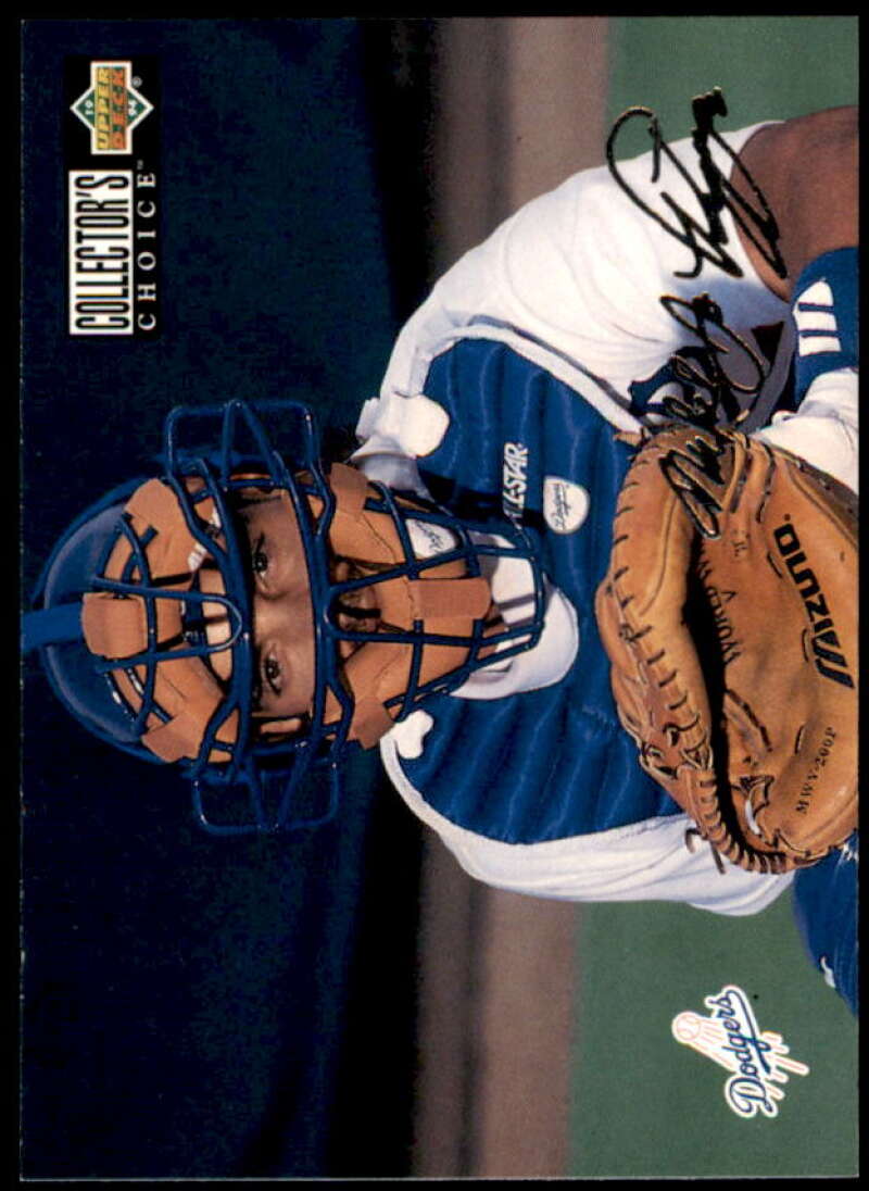 Mike Piazza TC Card 1994 Collector's Choice Silver Signature #336  Image 1