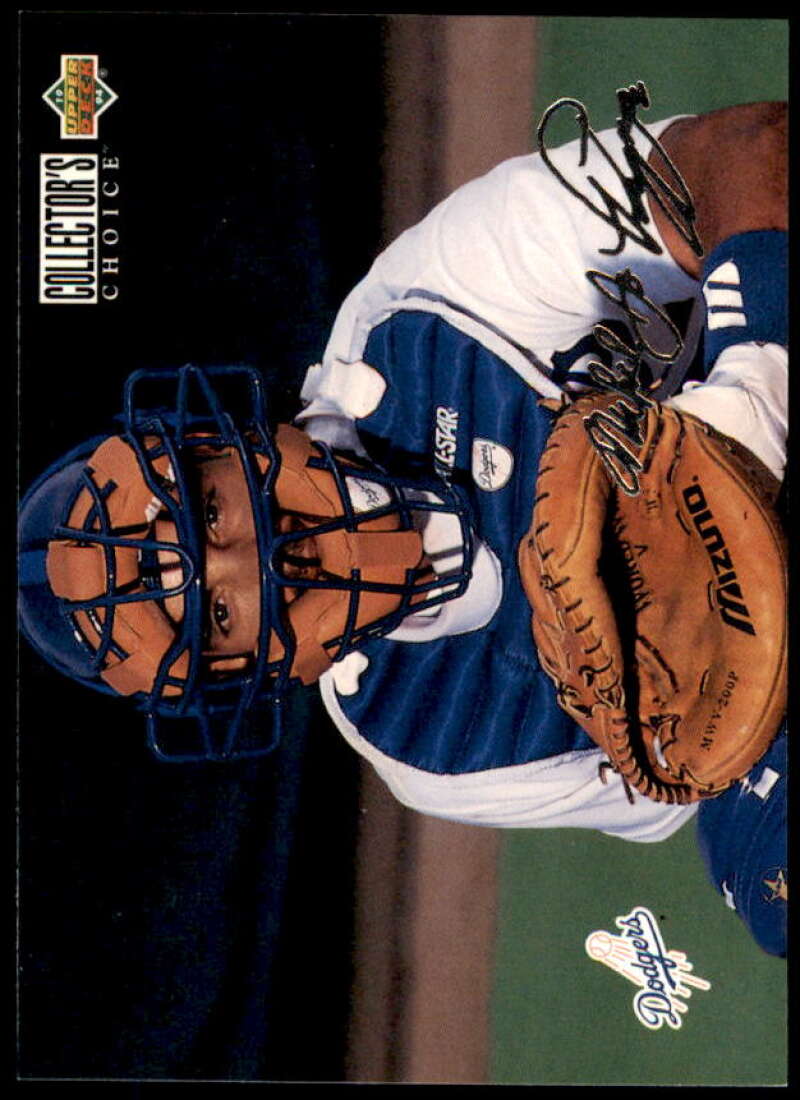 Mike Piazza TC Card 1994 Collector's Choice Silver Signature #336  Image 1