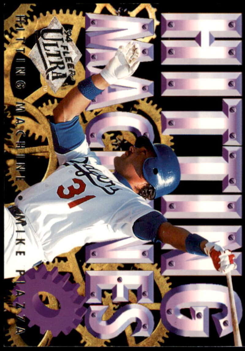 Mike Piazza Card 1994 Ultra Hitting Machines #9  Image 1